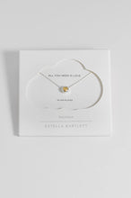 Load image into Gallery viewer, Estella Bartlett - Heart Disc Bead Necklace Silver Plated
