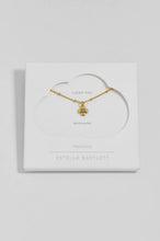 Load image into Gallery viewer, Estella Bartlett - Gold CZ Four Leaf Clover Necklace
