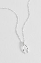 Load image into Gallery viewer, Estella Bartlett - Silver Wishbone Necklace
