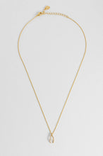 Load image into Gallery viewer, Estella Bartlett -  Gold Wishbone Necklace
