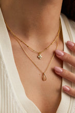 Load image into Gallery viewer, Estella Bartlett -  Gold Wishbone Necklace
