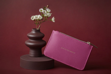 Load image into Gallery viewer, Estella Bartlett - Live as you dream Magenta Message Card Purse
