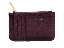 Load image into Gallery viewer, Estella Bartlett - Quilted Card Purse - Burgundy
