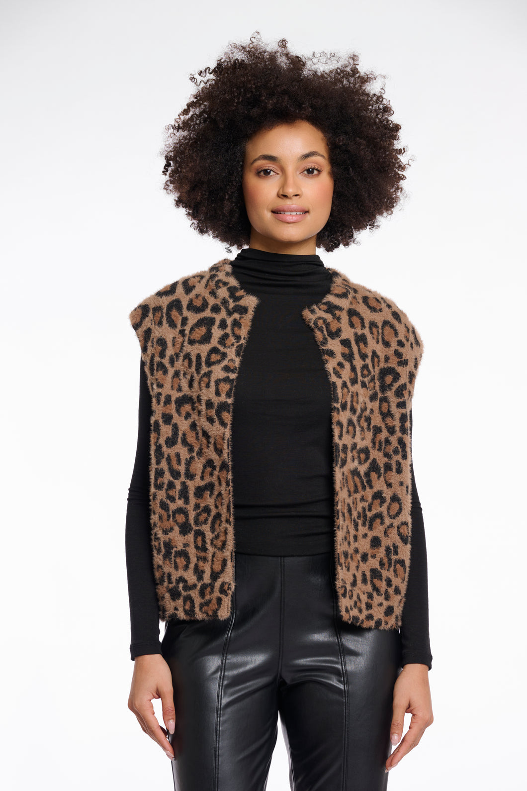 Rino & Pelle - Elona Short Waistcoat, Leopard