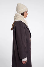 Load image into Gallery viewer, Rino &amp; Pelle - Triangle Coffee Black Scarf

