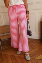 Load image into Gallery viewer, In April pink stripe trouser - T122
