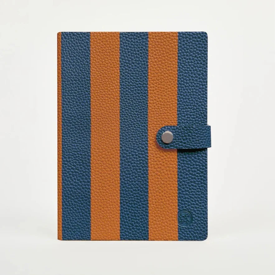 Goodeehoo - Striped Notebook and Pen Set