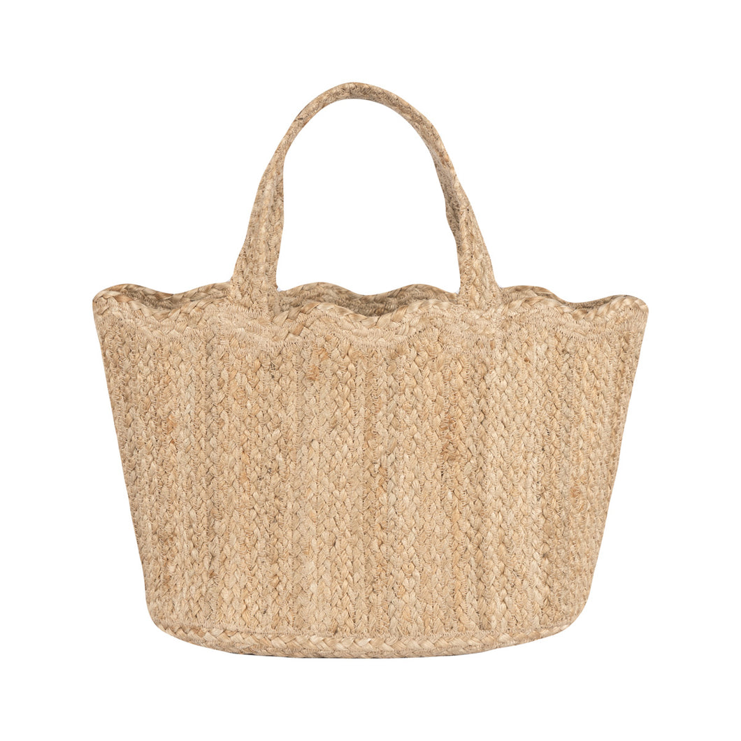 The Braided Rug Company Scallop Tote Bag - Small