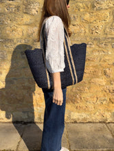 Load image into Gallery viewer, The Braided Rug Company Scallop Tote Bag - Large
