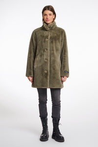 Rino & Pelle - Nonna Single Breasted Faux Fur Coat