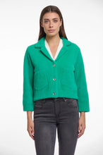 Load image into Gallery viewer, Rino &amp; Pelle Norah - Short Cardigan - Clover Green
