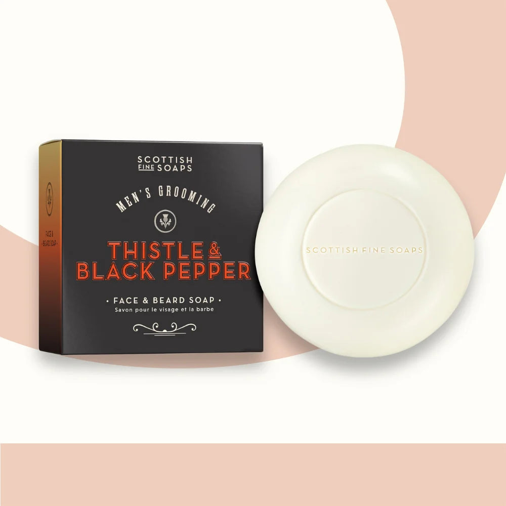 Scottish Soap - Face & Beard Soap 100g