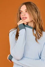Load image into Gallery viewer, Jumper 1234- Lurex trim crew
