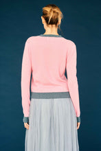 Load image into Gallery viewer, Jumper 1234- Lurex trim crew

