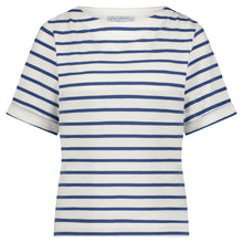 Load image into Gallery viewer, Red Button - Terry Stripe Tee
