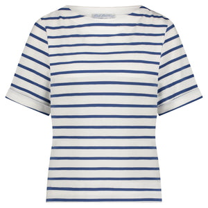 Red Button - Terry Stripe Tee