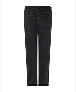 Red Button - Caitlin Sidepatch Black Denim High Rise
