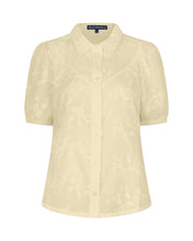 Load image into Gallery viewer, Red Button Victoria Flower Shirt
