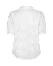 Load image into Gallery viewer, Red Button Victoria Flower Shirt
