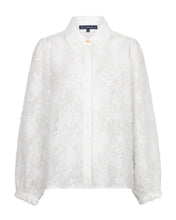 Load image into Gallery viewer, Red Button Fringes Blouse
