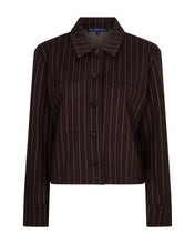Load image into Gallery viewer, Red Button- Punta pinstripe jacket
