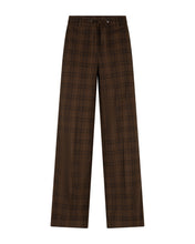 Load image into Gallery viewer, Red Button- Claudette multi check trouser
