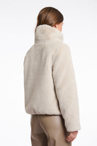 Rino & Pelle Faux Fur Jacket Birch