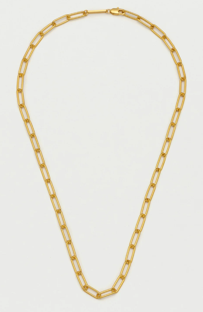 Estella Bartlett- Paperclip link necklace