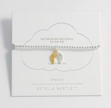 Load image into Gallery viewer, Estella Bartlett - EB3117C Sienna Wings Bracelet - Sliver Plated
