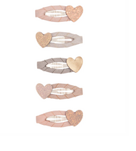 Load image into Gallery viewer, Mimi &amp; Lula -Teeny Heart Mini Clips
