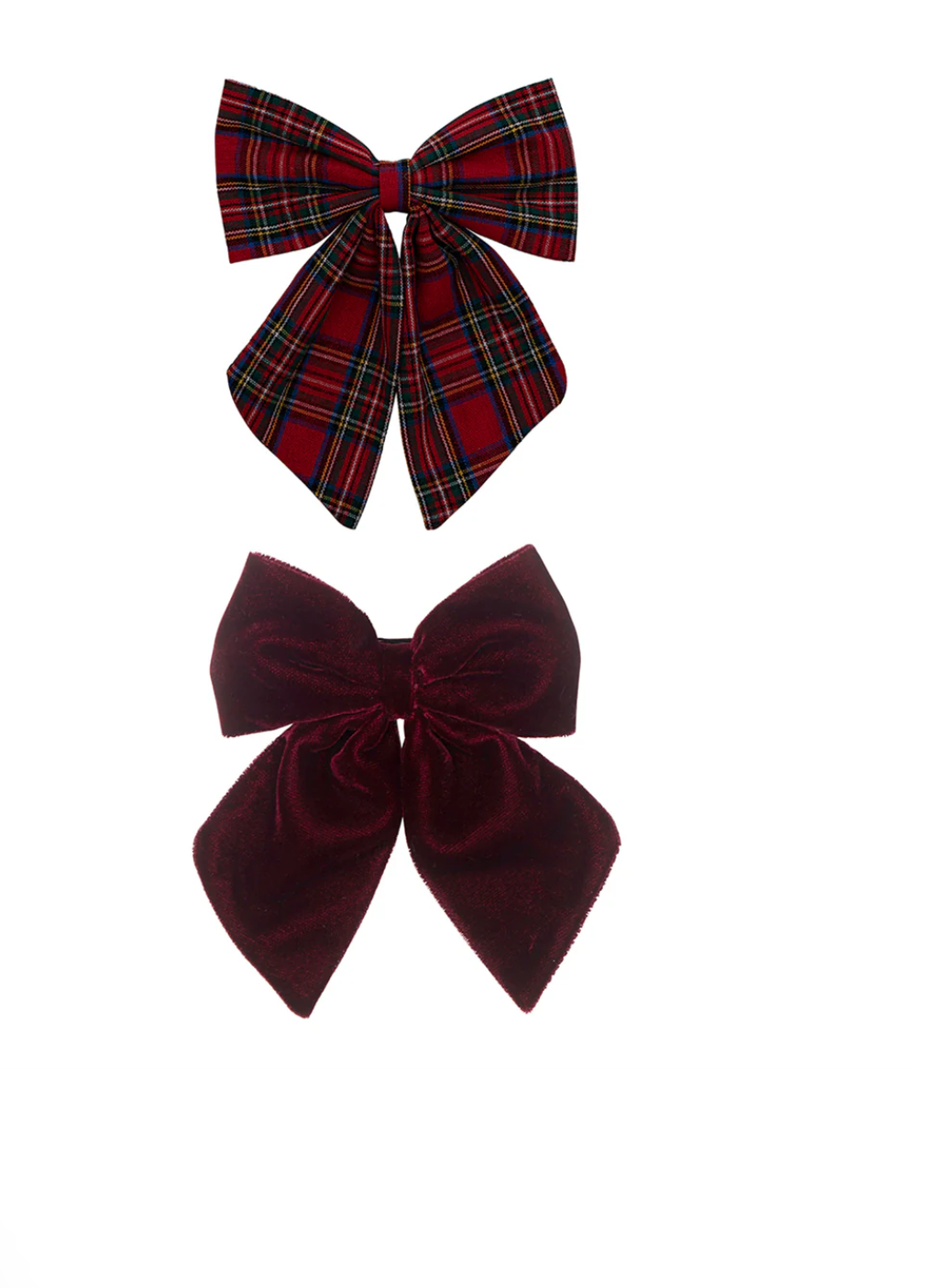 Mimi & Lula - Tartan Agnes Red Bow