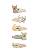 Load image into Gallery viewer, Mimi &amp; Lula- Kitty Cat Mini Clips
