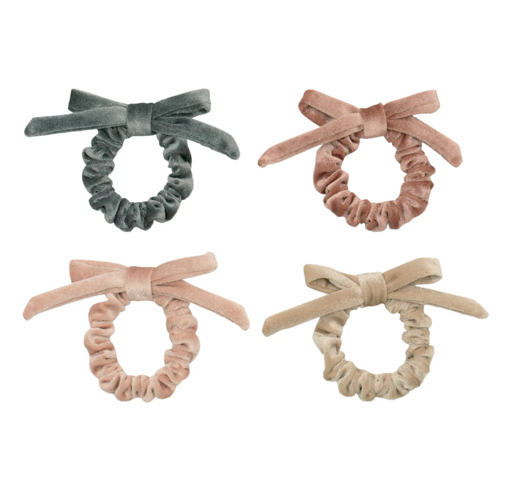 Mimi & Lula- Sparkle Velvet Bow Ponys