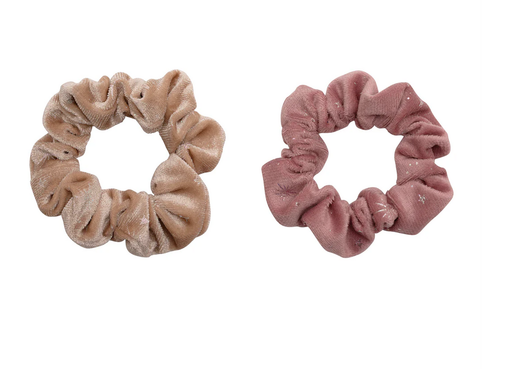 Mimi & Lula- Velvet Scrunchie Pink