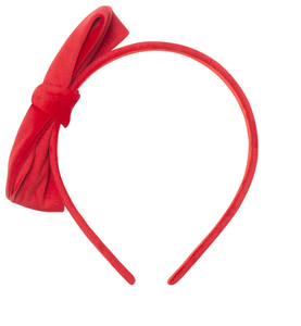Mimi & Lula - Velvet Bow Alice Band