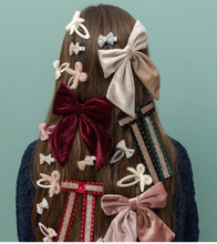 Load image into Gallery viewer, Mimi &amp; Lula - Tartan Agnes Red Bow

