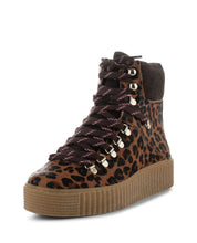Load image into Gallery viewer, Shoe the Bear - Lace Up Boot, Leopard
