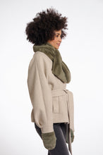 Load image into Gallery viewer, Rino &amp; Pelle - Stip Faux Fur Scarf
