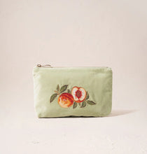 Load image into Gallery viewer, Elizabeth Scarlett Celadon Velvet Mini Pouch
