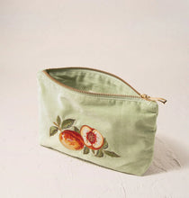Load image into Gallery viewer, Elizabeth Scarlett Celadon Velvet Mini Pouch
