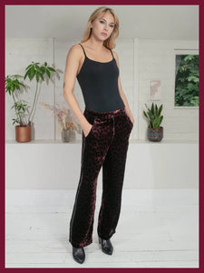 Nooki - Tori Leopard Tuxedo Pants