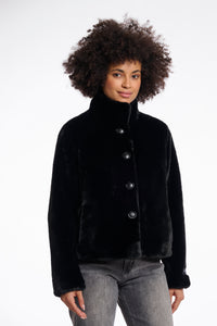 Rino & Pelle - Vie Single Breasted Faux Fur Jacket