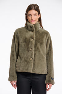 Rino & Pelle - Vie Single Breasted Faux Fur Jacket