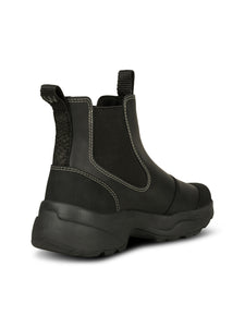 Woden siri waterproof boot- Black/black