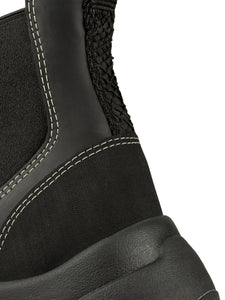 Woden siri waterproof boot- Black/black