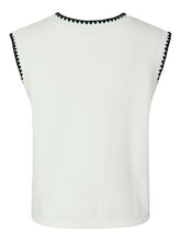 Load image into Gallery viewer, YAS- COINTRA SL Knit Vest Star White
