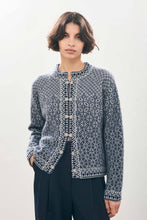 Load image into Gallery viewer, SALE Cashmere 1234 Wool Norse Cardigan

