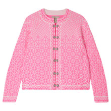Load image into Gallery viewer, SALE Cashmere 1234 Wool Norse Cardigan
