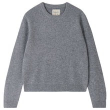 Load image into Gallery viewer, Jumper 1234 Cashmere Wool Crew Cloudy Silver
