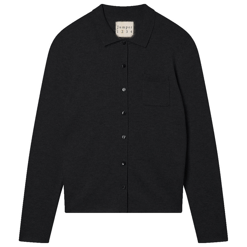 Jumper 1234 Merino Shirt In Dark Ink